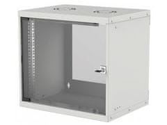 Intellinet Stenska ormar 19" jednodelni 9U - 540(š) x 487(v) x 400(d) mm, svijetlosiva