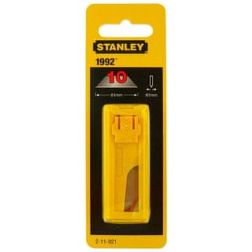 Stanley trapezoidne oštrice 62 mm 1992 /10 kom/kartica