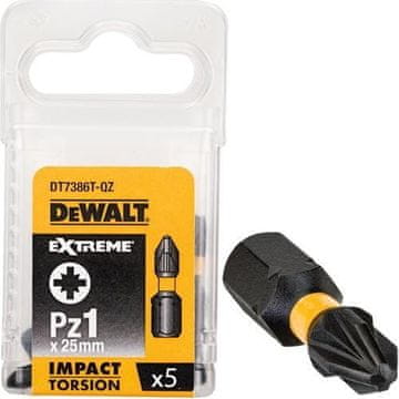 Dewalt udarni bit PZ1x25 /5 kom ekstremni udarni torzijski udar