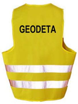 Reflektirajući prsluk za geodete
