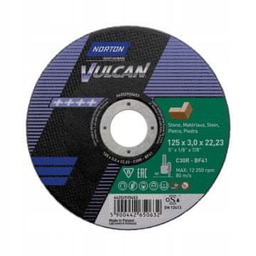Norton VULCAN 125x3 rezna ploča za beton