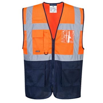 Portwest C377ONR XXL mrežasti prsluk