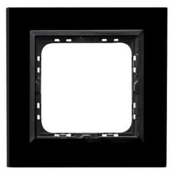 COS.PEL Sonata staklo crno THK 4MM okvir 1-CR crno