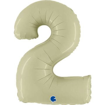 Grabo Folija balon broj 2, satensko maslinaste boje, 102 cm,