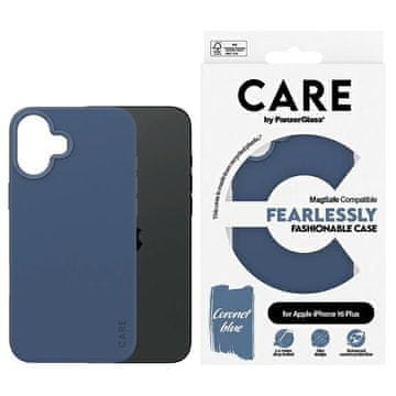 PanzerGlass CARE by Fashion maskica za iPhone 16 Plus 6.7" plava/plava MagSafe 1383