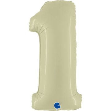 Grabo Folija balon broj 1, satensko maslinaste boje, 102 cm,