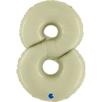 Grabo Folija balon broj 8, satensko maslinaste boje, 102 cm,