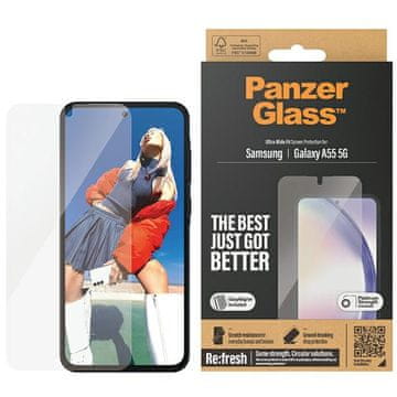 PanzerGlass Kaljeno staklo za Samsung Galaxy A55 Ultra-Wide Fit