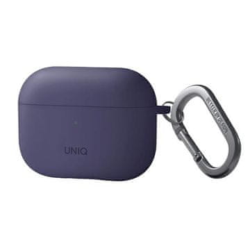 UNIQ Futrola za AirPods Pro 2 s kukicama za uši, silikonska, ljubičasta