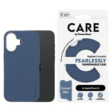 PanzerGlass CARE by Fashion maskica za iPhone 16 6.1" plava/plava MagSafe 1381