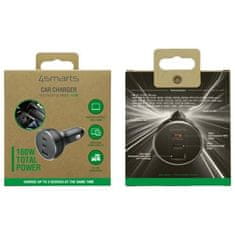 4smarts 160W VoltRoad Ultimate auto punjač crne boje