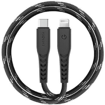 USB-C na Lightning kabel 1,5 m MFI crni