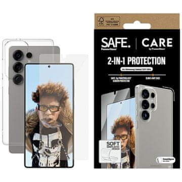 PanzerGlass Futrola + staklo za Samsung Galaxy S25 Ultra Fashion 2u1 crna