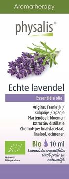 Eterično ulje uskolisne lavande organsko 10 ml - PHYSALIS