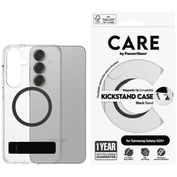PanzerGlass Futrola za Samsung Galaxy S25+ od a - prozirna, s postoljem, QI