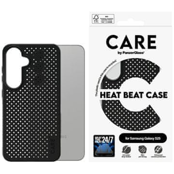 PanzerGlass Samsung Galaxy S25 HeatBeat maskica crna