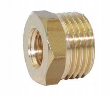 Redukcija manometarska mjedena 1/2" x M12
