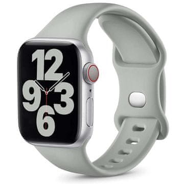 gumeni sportski remen za Apple Watch 42/44/45/49 mm sivi