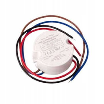 LED napajanje 12V IP67 30W okruglo za kutiju