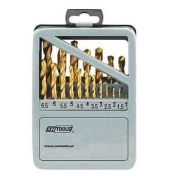 awtools set svrdala za metal od titana. 25 komada /1,0-13,0 mm/