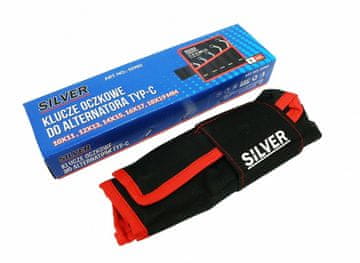 Silver Set ključeva za alternatore TIP C / 5 kom / srebrni