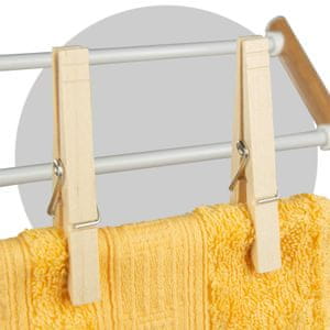 100-delni set ščipalk za obešanje perila 