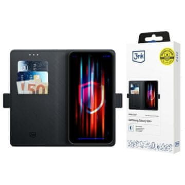 3MK Preklopna futrola za Samsung Galaxy S24 Plus crna