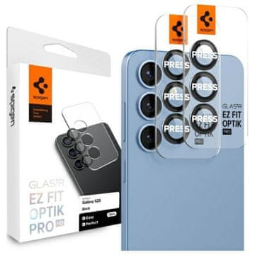Spigen Kaljeno staklo za Samsung Galaxy S25 Optik Pro 2 komada