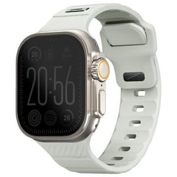 UNIQ Remen za Apple Watch 49 mm FKM guma svijetlo zelena