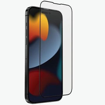 UNIQ Kaljeno staklo za iPhone 14 Plus s prozirnim aplikatorom