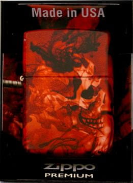 Zippo Zapalniczka SPOOKY SKULL DESIGN 60006837