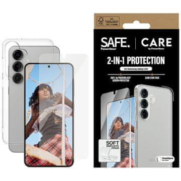 PanzerGlass Futrola + staklo za Samsung Galaxy S25 Fashion crna