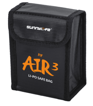 Sunnylife Vatrootporno sigurno kućište za 2 DJI (Mavic) Air 3 baterije - 2 baterije