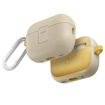 UNIQ Futrola za AirPods Pro 2 Clyde Lock bež-žuta