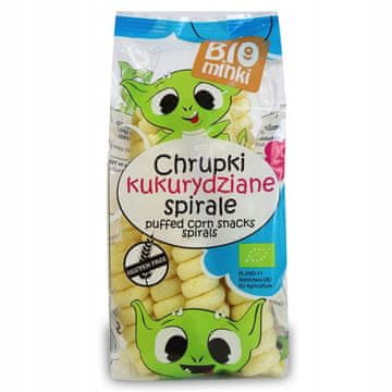 BIO spiralni kukuruzni čips 60 g bez glutena
