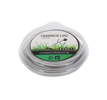 Nikcorp Nit za trimer pojačana čeličnom žicom, za brzo košenje guste trave i korova, univerzalna za kosilice, 41 m x 3 mm