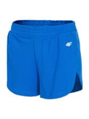 Nikcorp Ženske kratke hlače od trenirke za udobnost i slobodu kretanja, mekano pletivo s viskozom, široka pasica, plave XL