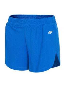 Nikcorp Ženske kratke hlače od trenirke za udobnost i slobodu kretanja, mekano pletivo s viskozom, široka pasica, plave XL