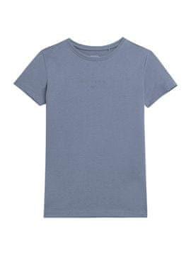 Nikcorp Majica kratkih rukava za djevojčice, 100% pamuk za udobnost, labavi kroj za slobodu kretanja, s tiskom, plava, 158 cm