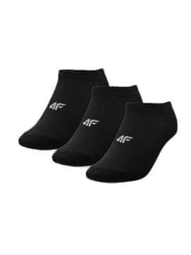 Nikcorp Dječje čarape za dječake 3 para, udobne i prozračne, za sport i svaki dan, pamučne stopalice, crne, vel. 32-35