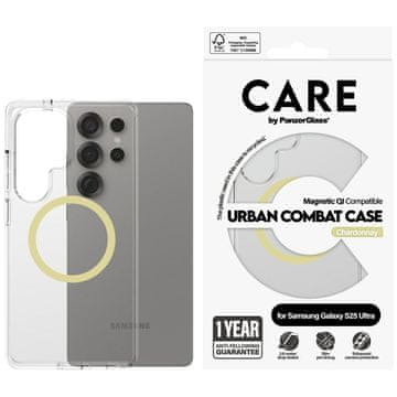 PanzerGlass Prozirna QI maskica za Samsung Galaxy S25 Ultra