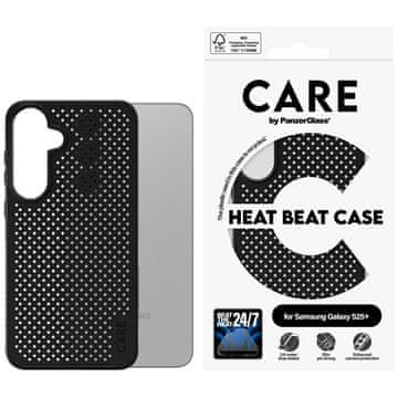 PanzerGlass Crna maska za Samsung Galaxy S25 Plus Heat Beat