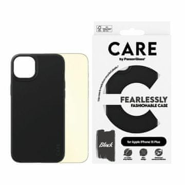 PanzerGlass iPhone 15 Plus Fearlessly Moderna maskica crna