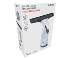 Alpina Window bežični čistač prozora, 5V, 2000mAh, bijelo-siva