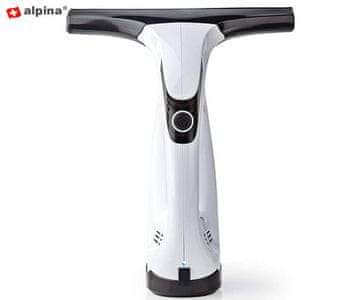 Alpina Window bežični čistač prozora, 5V, 2000mAh, bijelo-siva
