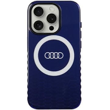 Audi MagSafe maskica za iPhone 15 Pro, plava