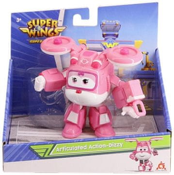 Bullyland Super Wings avion zglobne akcije Dizzy 8 cm