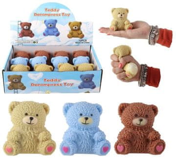 Toi Toys Medvjedić Stisljiv 8 cm