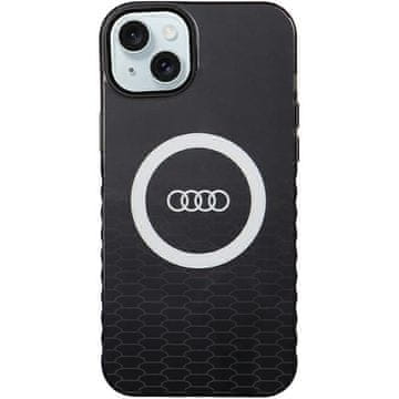 Audi MagSafe futrola za iPhone 15 Plus s velikim logom, crna