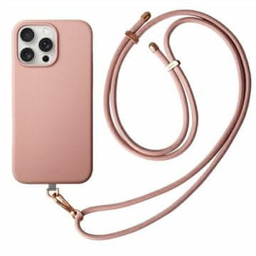 UNIQ magnetska futrola za punjenje za iPhone 16 Pro Max, ružičasta